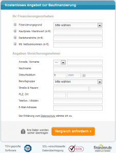 Baudarlehen Rechner